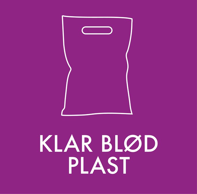 Klar blød plast-ikon