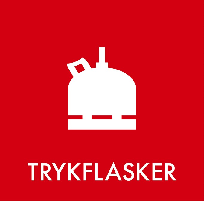 Trykflasker-ikon